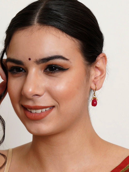 Karatcart Set of 4 Handcrafted Kundan Earrings Combo for Women