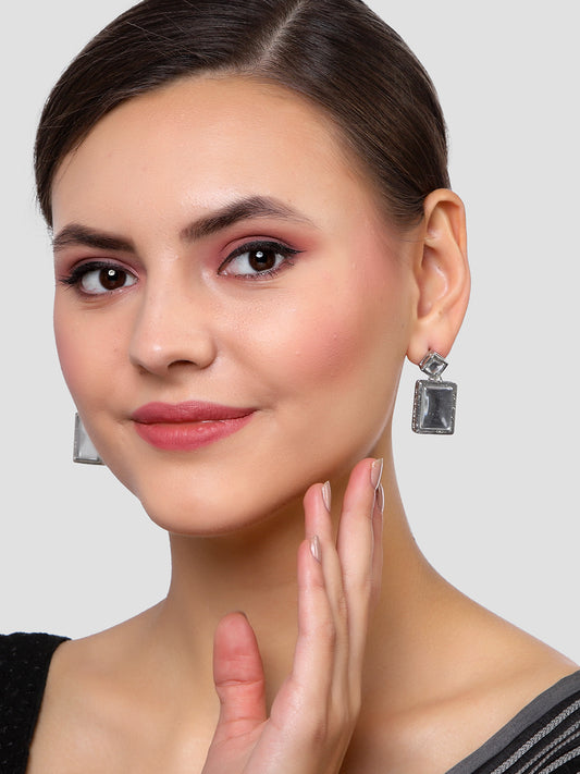 Karatcart Set of 3 Handcrafted Kundan Earrings Combo for Women
