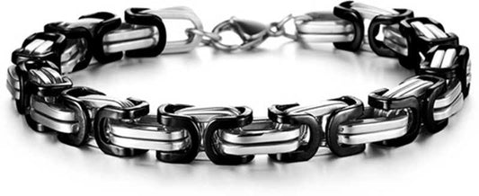 Karatcart Bracelet Stainless Steel Chain Bracelet for Men and Boys